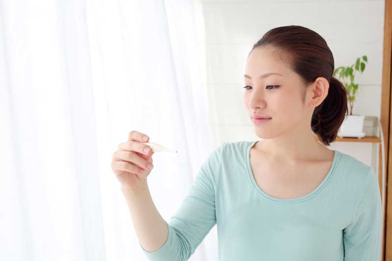 近いうち産婦人科を受診されて下さいね