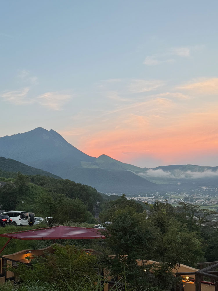 大分湯布院由布岳